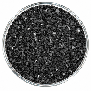 Charbon actif granulaire en coque de noix de coco vierge GAC 4x8 mailles 1100mg/g Iode CTC 70 Adsorbant pour traitement de l'eau Pureté 99% Sai - Product Image 1