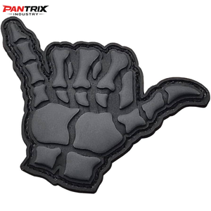 Patch en caoutchouc PVC personnalisé professionnel avec logo 3D en relief, durable et résistant aux intempéries, pour accessoires vestimentaires et équipements - Product Image 3