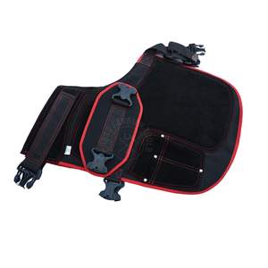 Heavy Duty Horse <b>Shoeing</b> Apron Leather Canvas Farrier Apron with Adjustable Belt Leg Straps Nail Magnet Work Tool Holder - Product Image 1