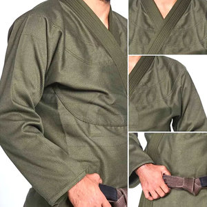 Uniforme de Bjj Gi, Kimono de Algodón, Traje de Artes Marciales para Hombres Adultos, Ligero, Duradero, Transpirable, de Secado Rápido, Equipo de Entrenamiento Personalizado - Product Image 6