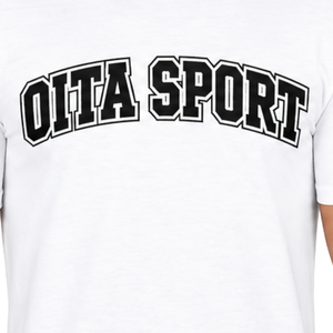 T-shirt blanc ajusté pour homme, manches courtes, col rond, imprimé personnalisé, décontracté, en coton, coupe slim, streetwear, vente en gros, usage quotidien - Product Image 5