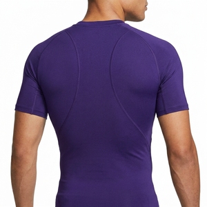 T-shirt de compression à manches longues pour homme, style Bape, vêtements de sport, fitness, athlétisme - Product Image 2