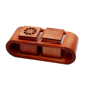 Premium <b>Wooden</b> Bakhoor <b>Burner</b> Traditional Arabic Mabkhara <b>for</b> Luxury Ramadan Decor and Eid Gift Collections - Product Image 4