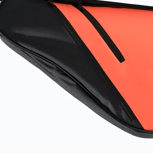 Bolsa de nailon para raqueta, color naranja y negro, con cierre de cremallera, estuche deportivo impermeable - Product Image 5