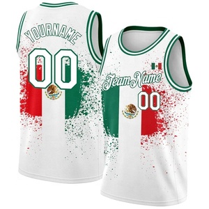 2025 buena calidad logotipo personalizado baloncesto secado rápido transpirable que absorbe la humedad antibacteriano uniformes deportivos luminosos - Product Image 6