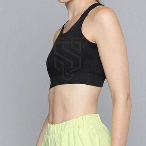 Sujetador deportivo cómodo para mujer de talla grande disponible en stock. Sujetador deportivo para mujer para gimnasio y fitness. - Product Image 3