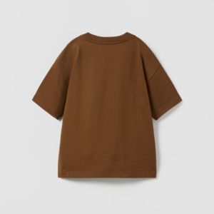 Camisetas de Verano para Niños 2026, 100% Fibra de Bambú, Corte Regular, Cuello Redondo, Manga Corta, Color Sólido, Casual, Transpirable y Ecológica - Product Image 3