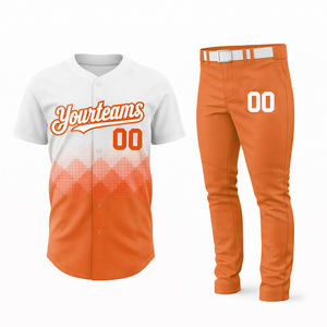 Maillots personnalisés pour hommes et femmes, pour le City Connect, chemises brodées, vêtements de sport pour adultes, manches courtes, évacuation de l'humidité, 100% coton - Product Image 3