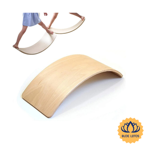 [VENTA EXITOSA] BLUE LOTUS FARM - Tabla de Equilibrio de Madera Resistente, Juguete de Balancín para Niños, Ejercicio Físico, Juego de Equilibrio - Duradero y Ecológico - Product Image 1