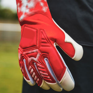 Gants de gardien de but de football professionnels unisexes pour l'extérieur, imperméables, protection complète des doigts, sangle de poignet réglable, respirants - Product Image 3