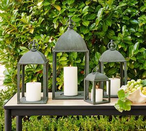 Lanterne porte-bougie classique en fer forgé, faite à la main, de haute qualité, pour décorations de Pâques, de Noël, de maison et d'extérieur (vente en gros) - Product Image 1
