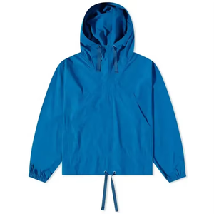 Chaqueta Unisex Azul con Capucha, Chaqueta Corta Impermeable de Tela Suave, Abrigo Corto para Todas las Estaciones, Ropa para Adultos - Product Image 1