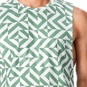 <b>Mens</b> Stringer <b>Singlet</b> Lightweight Athletic Tank Top Sleeveless Gym Fitness Workout Training Wear <b>Mens</b> OEM ODM Stringer <b>Singlet</b> - Product Image 5