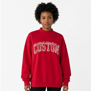 Customized Gingham <b>Teacher</b> Embroidered Sweatshirt <b>Teacher</b> Name Shirt Back To School Appreciation <b>Gift</b> Wholesale Bulk OEM - Product Image 3