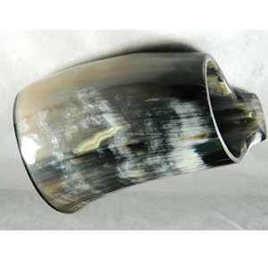 Viking Drinking Horn Mug For Restaurants Hotels Bars Reasonable Rate FashionableBuffalo Horn Mug - Product Image 3