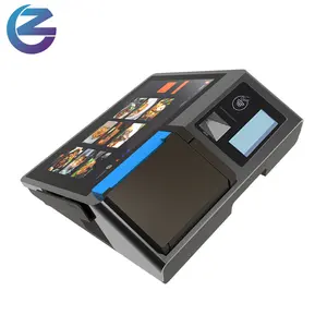 Z100 Última tableta soporte magnético pos soporte para tablet pos todo en uno pos Tablet 80mm impresora