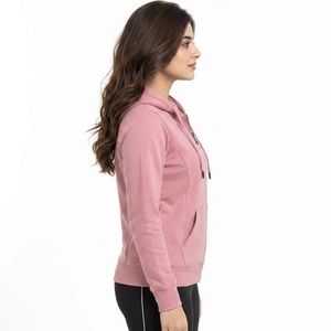 Sudadera con Capucha para Mujer, Mezcla de Algodón, Forro Polar Suave, Costuras Resistentes, Cómoda, Sudadera Premium para Uso Diario - Product Image 4