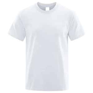 T-shirts surdimensionnés en coton premium pour hommes et unisexe, impression par sublimation haute qualité, grandes tailles, personnalisables. - Product Image 1