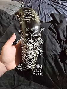 Cuerno de Búfalo Natural Ecológico Hecho a Mano FAIZA CRAFT, Juego de Cuernos para Beber, Cerveza Ale, Estilo Medieval Vikingo Auténtico - Product Image 2