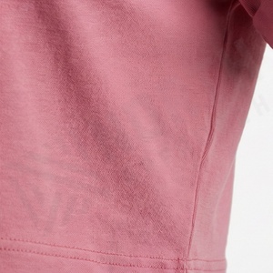 เสื้อยืดคอตตอนเรียบง่ายแบบพื้นฐานสำหรับผู้หญิง เสื้อยืดครอปพรีเมียมสำหรับผู้หญิง เสื้อผ้าออกกำลังกาย ระบายอากาศได้ดี สีสันปรับแต่งได้ - Product Image 5