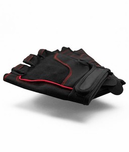 Guantes de levantamiento de pesas con calefacción y acolchado, guantes de gimnasio transpirables y antideslizantes (negros) - Product Image 6