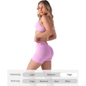 Shorts de yoga taille haute pour femme Zero Gravity Scrunch, à compression, pour Pilates aérien, anti-frottement - Product Image 4