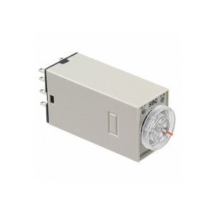 Mini-relais temporisé multifonction DPDT 24 V CC, protection scellée, 30 secondes, à brancher - Product Image 2