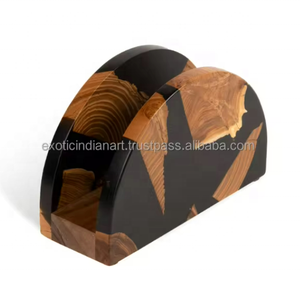 2025 Top Selling Blue <b>Resin</b> Epoxy Napkin Holder Modern Art Angel Style for Home Dining Room Kitchen Ornements and <b>Gifts</b> - Product Image 2