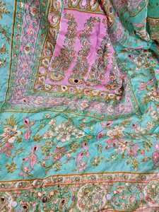 Handmade Mirror Shawls Traditional Fashion Scarves & <b>Hijabs</b> <b>Set</b> Ethnic Wedding Party Wear Traditional Women Wholesale <b>Set's</b> - Product Image 5