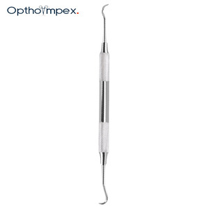 Curetas Dentales Manuales de Alta Calidad, Instrumentos de Acero Inoxidable con Agarre Ergonómico para Limpieza Dental Profesional - Product Image 2
