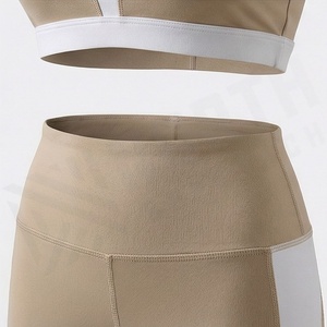 ชุดโยคะดีไซน์สวยแบบเซ็ต  รับออกแบบโลโก้ ชุดออกกำลังกาย ชุดฟิตเนส ชุดกีฬา ชุดออกกำลังกายสำหรับผู้หญิง - Product Image 5