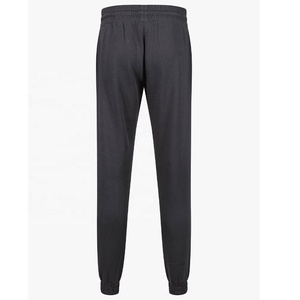 Conjunto Deportivo Moderno con Logotipo Personalizado para Hombre, Sudadera de Felpa, Pantalón Deportivo Liso de Dos Piezas con Cremallera Completa y Dos Bolsillos, Color Negro, Corte Ajustado - Product Image 3