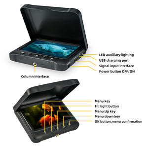 Détecteur de poissons portable sous-marin, caméra étanche IP68, HD 720P, écran IPS 5,0 pouces, câble de 25 m, 6 LED, pêche en mer - Product Image 6