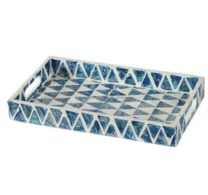 Plateau de service élégant en os poli style animalier, accessoires de cuisine écologiques pour la maison - Product Image 4