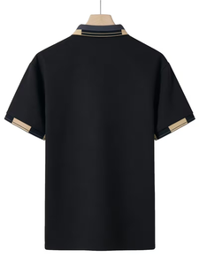 Camisa de Verano Personalizada para Hombre, con Estampado Frontal a Rayas, Ecológica, 180 Gramos, Súper Cómoda, Transpirable, Multifuncional, Casual - Product Image 3