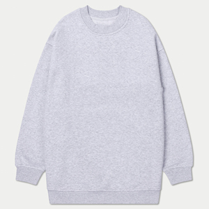 Sweat-shirt décontracté pour femme de haute qualité, col rond, avec revers côtelés personnalisés, couleur unie, pull-over imprimé sur le devant, hiver automne - Product Image 5