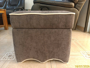 NGUYEN DECOR Sofá Moderno de Terciopelo en Forma de U de Una Plaza con Respaldo Acolchado y Almacenamiento, Duradero, 1 Año de Garantía, Muebles para Sala de Estar - Product Image 5