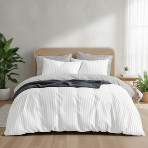 93 Inch Polyester Bedsheet Fabric Roll 120 GSM Bedding Material for <b>Fitted</b> & <b>Flat</b> <b>Sheets</b> Manufacturing - Product Image 2