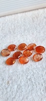 Pierre de soleil naturelle en vrac, vente en gros | Fournisseur en gros de pierres précieuses de qualité AAA+, ovales, 6x8 à 10x12 mm, pour la fabrication de bijoux.