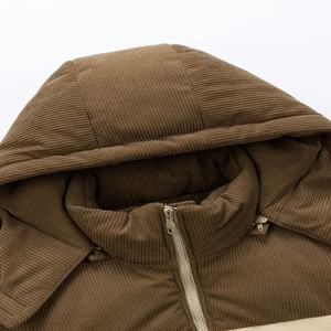 Veste matelassée à capuche pour homme, style nouveau, coupe-vent, streetwear, veste à bulles, hiver, épaisse, conçue avec soin - Product Image 5