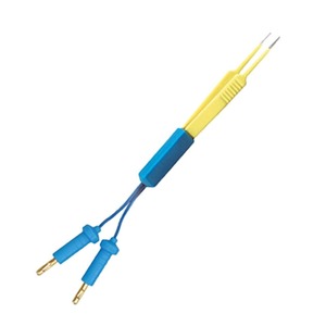 Pinces électriques chirurgicales bipolaires à pointe baïonnette avec câble en acier inoxydable, coagulation de classe II RS SURGICAL - Product Image 5