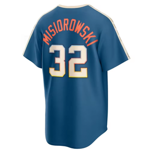 Maillot de baseball des Milwaukee Brewers pour homme, manches courtes, respirant, en polyester, nom de l'équipe imprimé au dos, coupe classique, vêtements pour toutes les saisons - Product Image 5