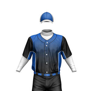 Service OEM, Entraînement, Ensemble d'uniformes de baseball, Tailles plus grandes, Couleurs et logo personnalisés, Nouveauté - Product Image 4