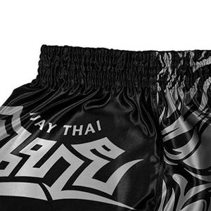 Pantalones Cortos de Muay Thai de Alta Calidad, Elásticos, Lisos, para Artes Marciales, de Secado Rápido, Venta al Por Mayor de Fábrica - Product Image 3
