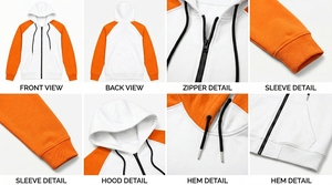 Men's Plain Pullover Hoodie Custom Logo Blank Premium Unisex <b>Tracksuit</b> Sweatshirt <b>Couples</b> Streetwear Autumn Fleece Oversized - Product Image 5