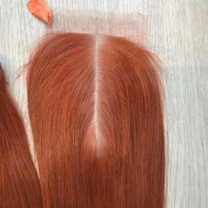 Haute Qualité Os Droite Orange En Gros 100% Vietnamien Vierge Super Double Dessiné Extensions De Cheveux - Product Image 3