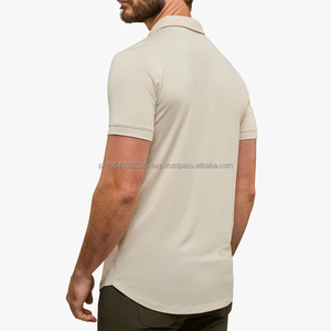 Polo de Golf para Hombre, Manga Corta, Verano, Transpirable, Antibolitas, Elástico en 4 Direcciones, con Dobladillo Curvo - Product Image 2