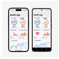 Application de comptage des pas Royalcraft – Podomètre, suivi des calories, distance parcourue, suivi des activités physiques
