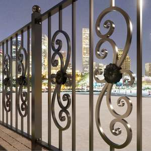 Paneles de Cerca de Acero para Exteriores de 6 Pies, Cercas de Hierro Forjado Resistentes a la Intemperie, Acabado con Recubrimiento en Polvo, Ecológicos y Modernos - Product Image 6