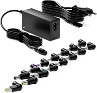 Adaptateur d'alimentation universel pour ordinateur portable 65W 15V-20V AC-DC pour HP Dell Acer Asus Lenovo Toshiba Samsung Sony